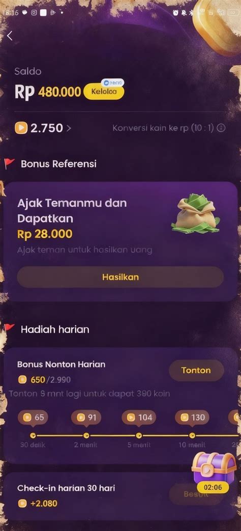 pixel games Login Kas & Bonus nonton 2 info saldo RP image 1